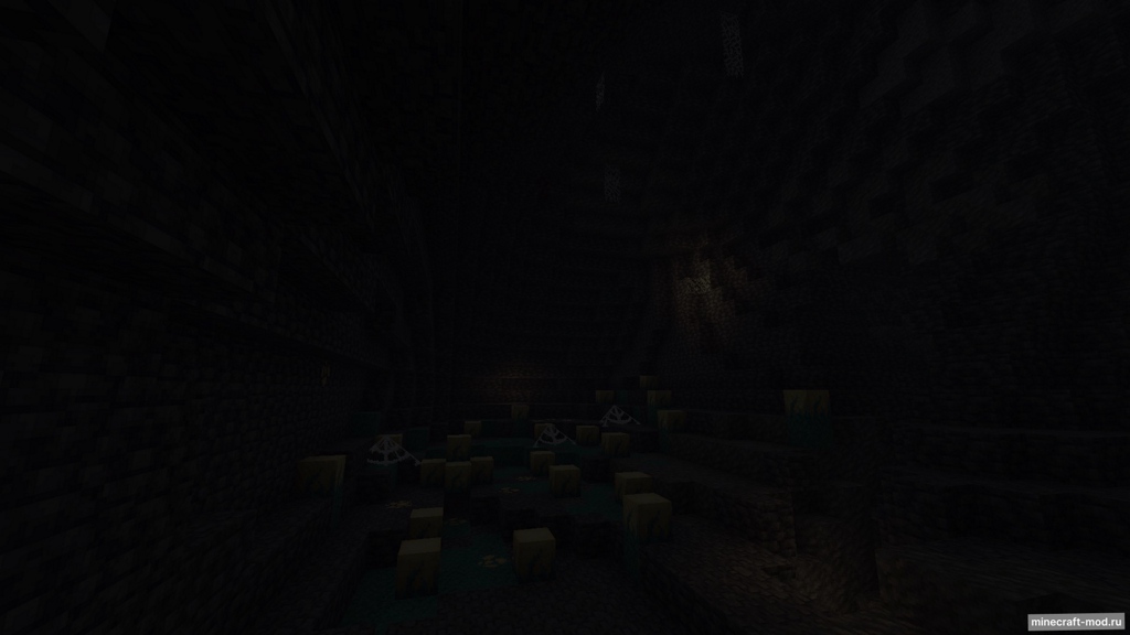 Мод PotatoWolfie 's Web для Minecraft 1.21.8 - 1.21.6