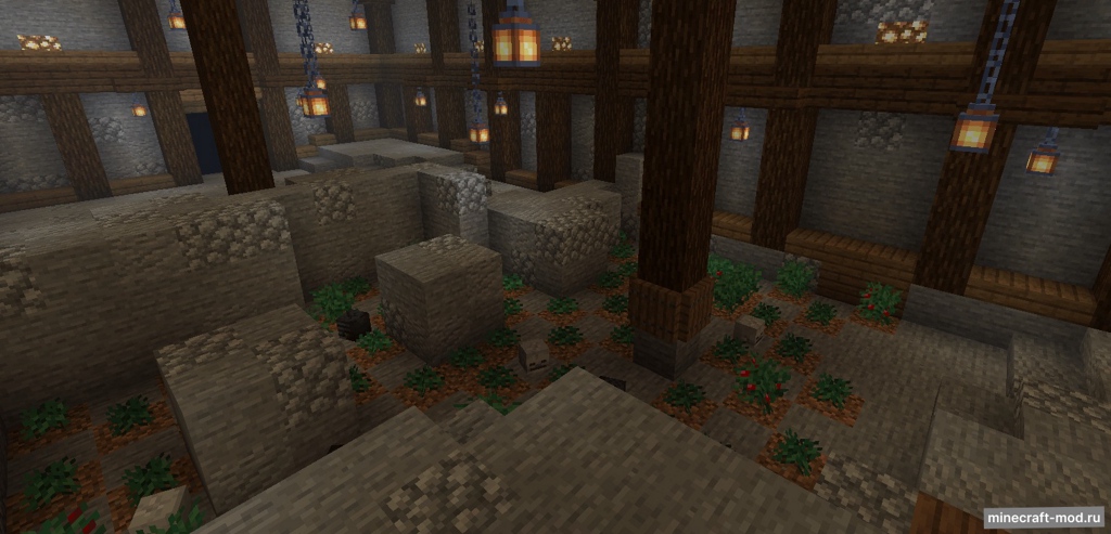 Мод LR's Dynamic Dungeon для Minecraft 1.20.1