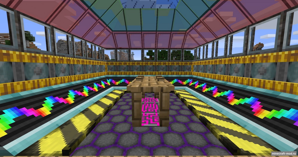 Мод Colourful Blocks для Minecraft 1.9.4, 1.9, 1.7.10