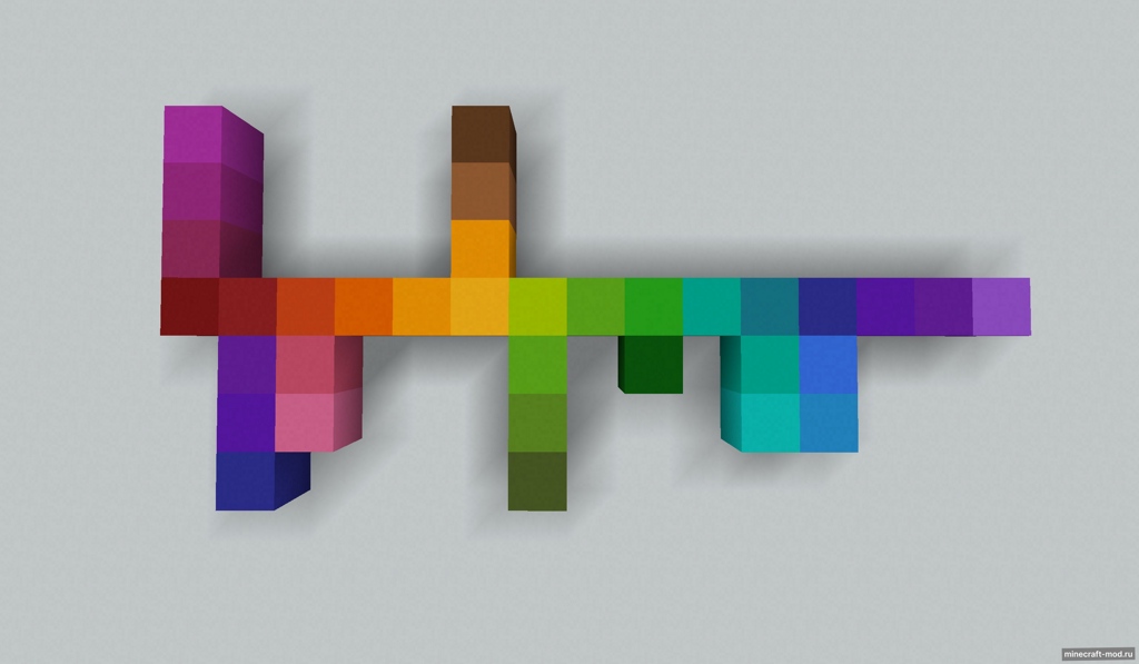 Мод New World Of Color для Minecraft 1.21.1