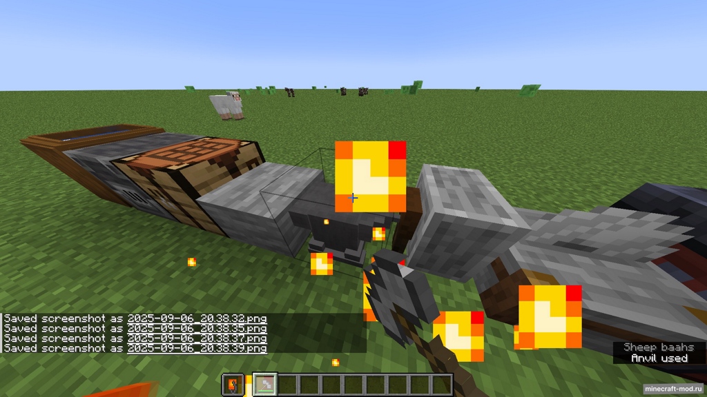Мод Realistic forging для Minecraft 1.20.1