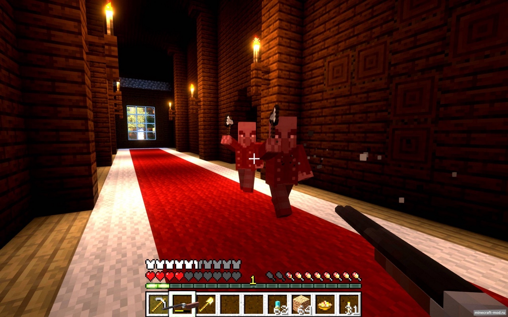 Мод Gamingbarn's Modern Guns для Minecraft 1.21.8, 1.21.7, 1.21.6,  ...