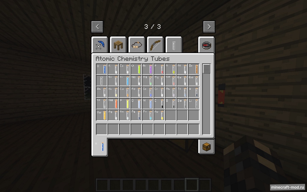 Мод Atomic Chemistry для Minecraft 1.7.10