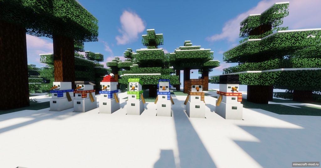 Мод Macaw's Holidays для Minecraft 1.21.8, 1.21.7, 1.21.6,  ...