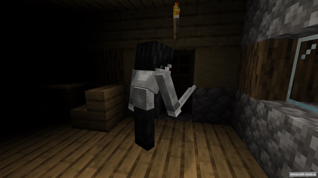 Мод Creepypasta World для Minecraft 1.20.1