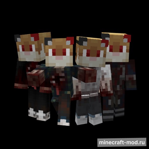 Мод Gamingbarn's Zombies для Minecraft 1.21.8, 1.21.7, 1.21.6,  ...