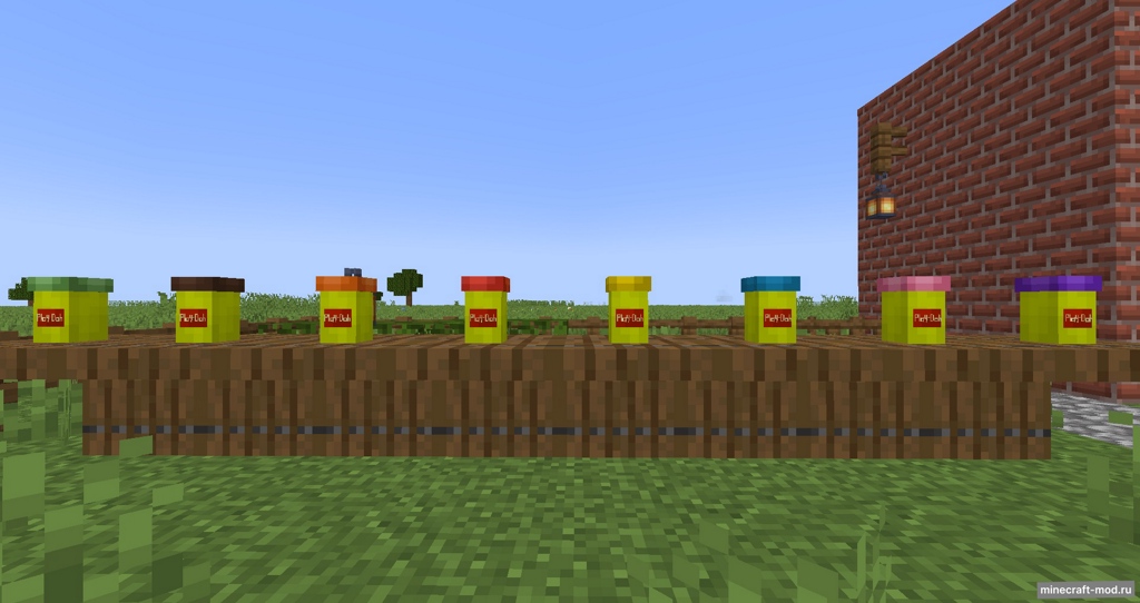 Мод SCP-705, Militaristic Play-Doh для Minecraft 1.20.1, 1.19.4, 1.19.2