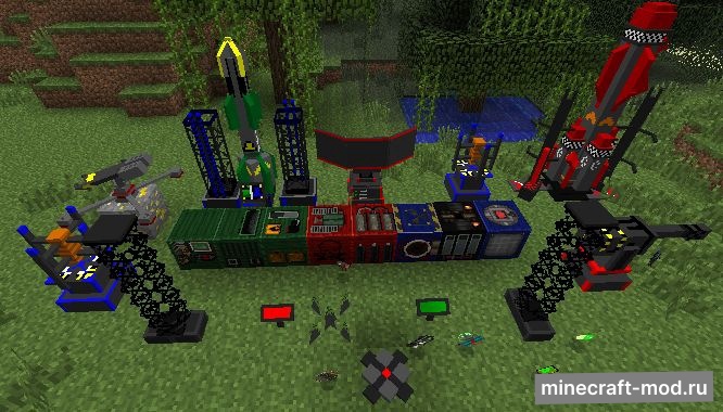 Мод ICBM для Minecraft 1.7.10