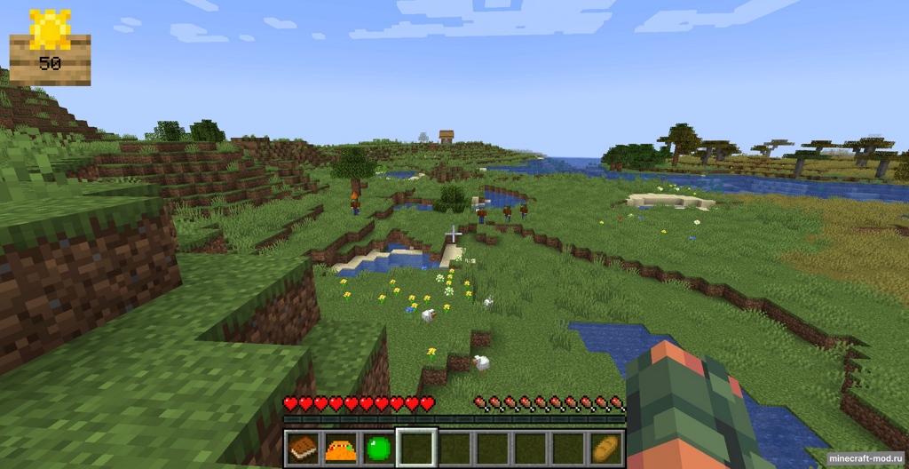 Мод Plants VS Zombies Replanted для Minecraft 1.20.1