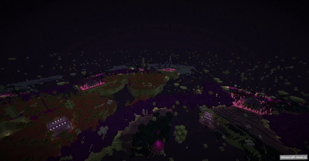 Мод Starfall - The End Expansion для Minecraft 1.20.1