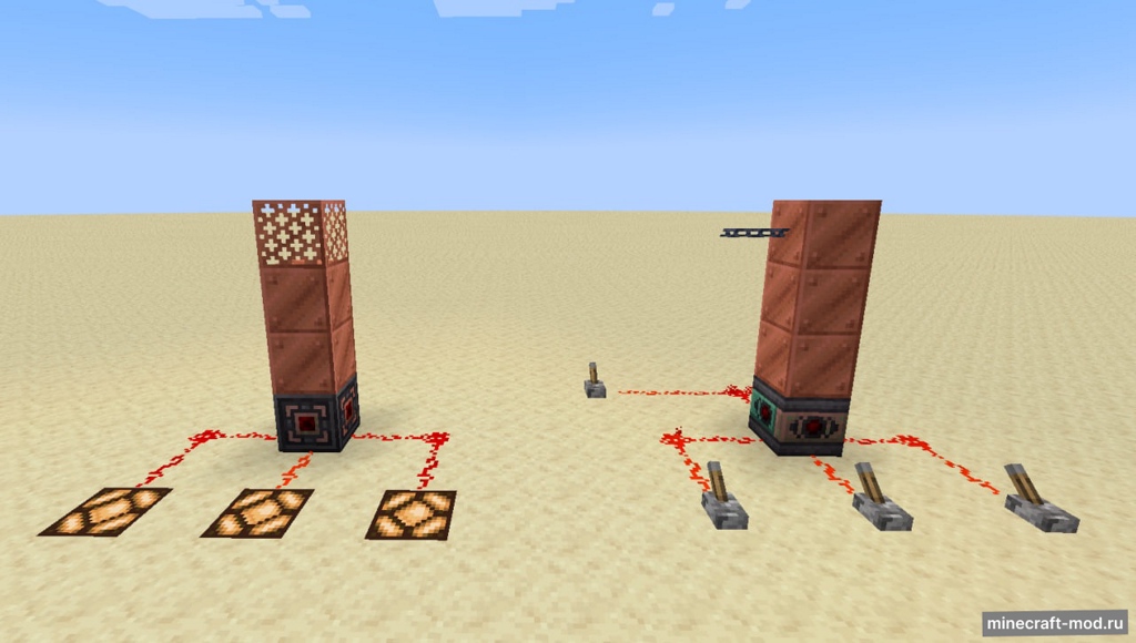 Мод Redio Signals для Minecraft 1.21.4