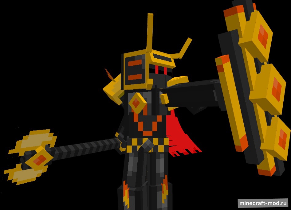 Мод RSP's Weapons Of Legends для Minecraft 1.20.1
