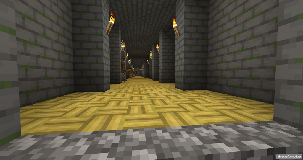 Мод Maya's World Remake для Minecraft 1.20.1