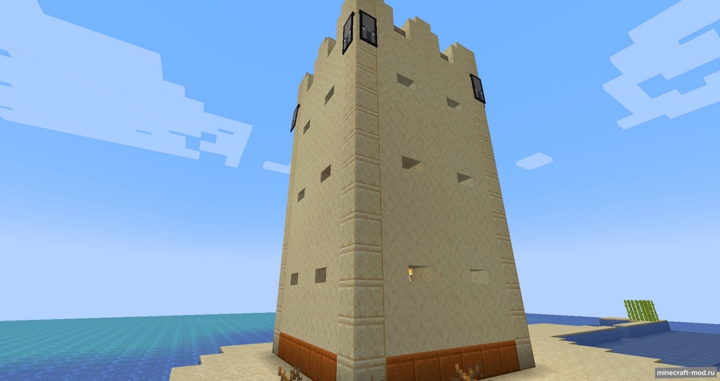 Мод New robber buildings для Minecraft 1.20.1