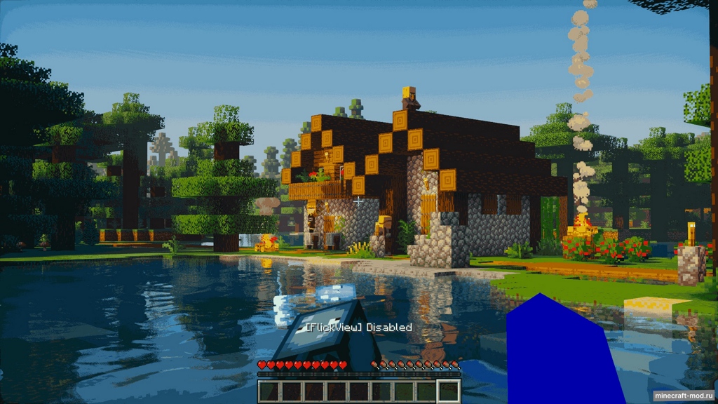 Мод FliсkViеw для Minecraft 1.21.8, 1.21.7, 1.21.7 fabric,  ...