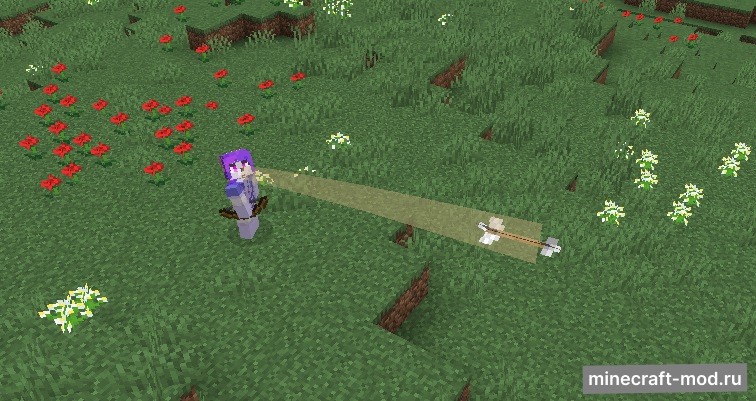 Мод ArrowTrails для Minecraft 1.21.1