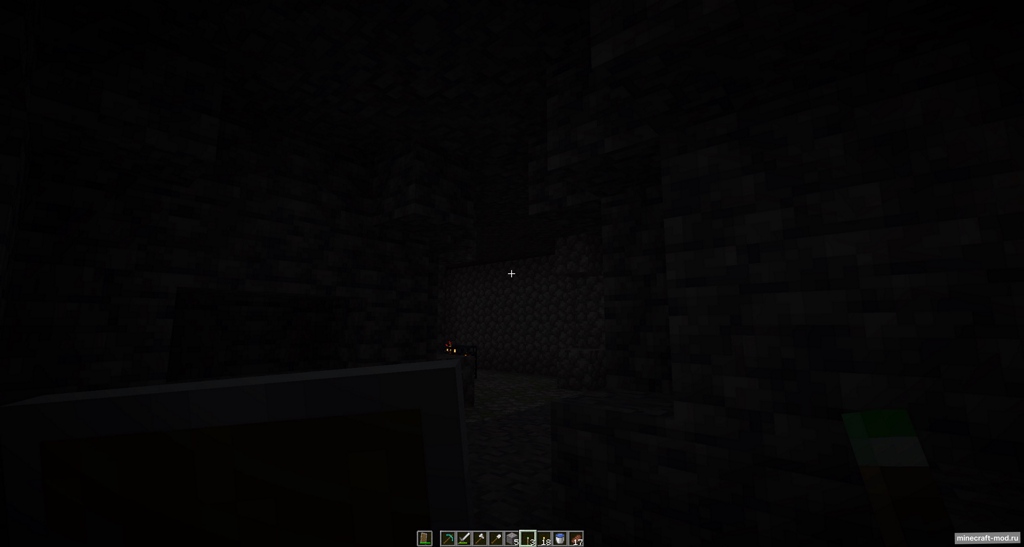 Мод Sticky Torches для Minecraft 1.21.8