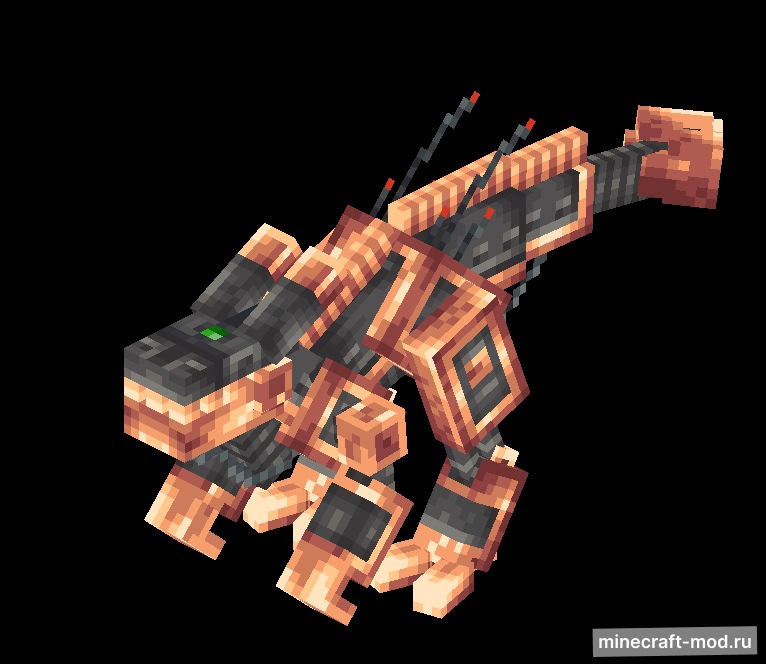 Мод Robot Dinos для Minecraft 1.21.1