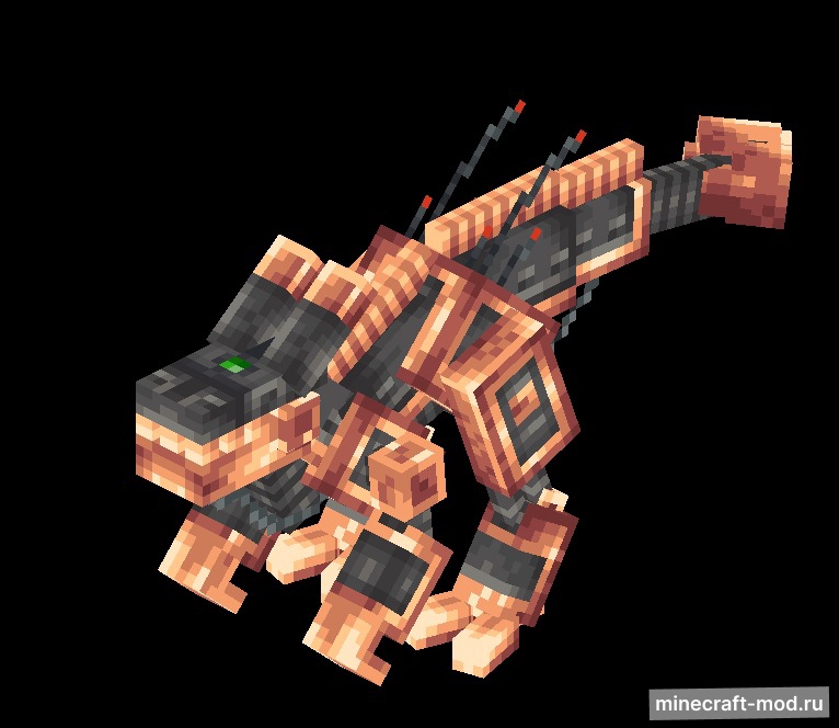 Мод Robot Dinos для Minecraft 1.21.1