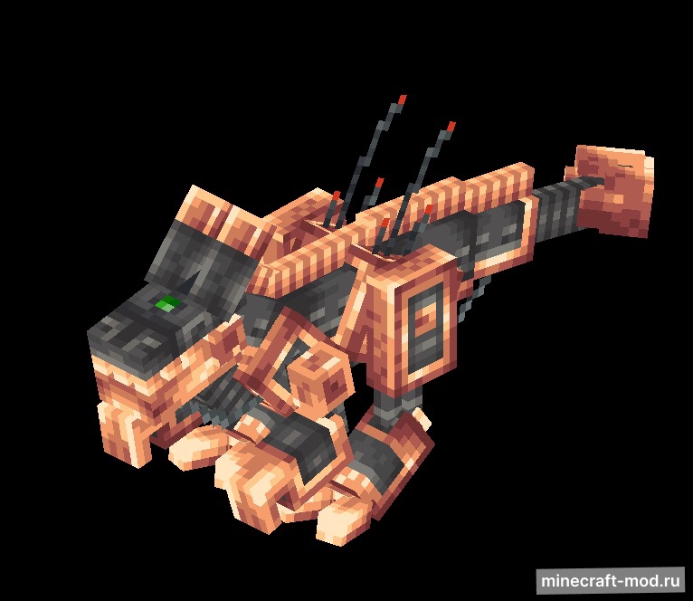 Мод Robot Dinos для Minecraft 1.21.1