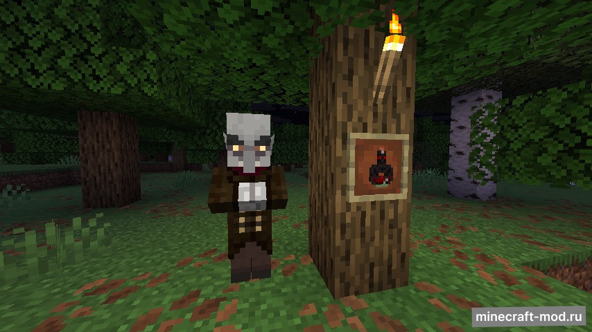 Мод Nycto для Minecraft 1.21.8