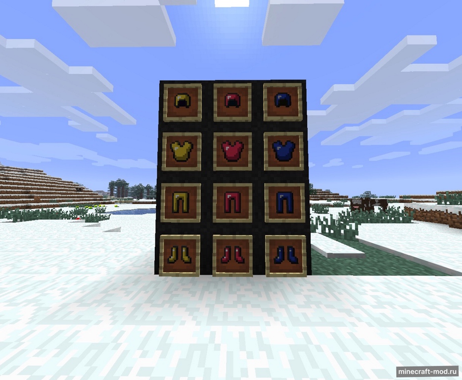 Мод M-Ore для Minecraft 1.10.2, 1.9, 1.8,  ...