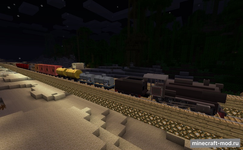 Мод Traincraft для Minecraft 1.7.10, 1.6.4