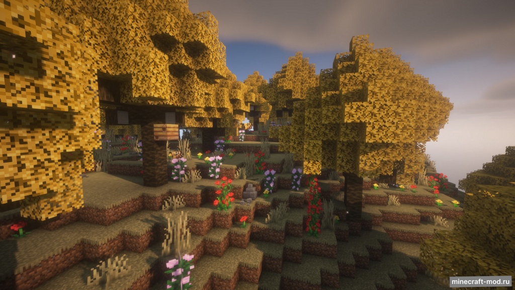 Мод Distant Lands для Minecraft 1.21.1