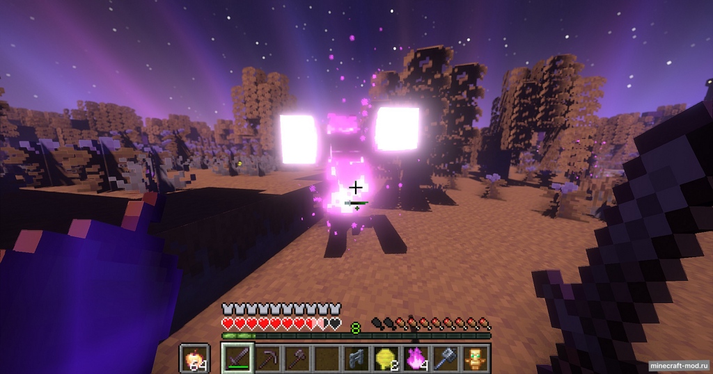Мод Endertides для Minecraft 1.21.1