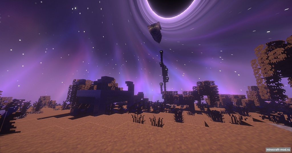 Мод Endertides для Minecraft 1.21.1