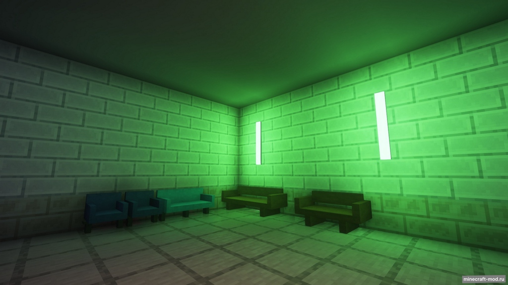 Мод Metro Deco для Minecraft 1.20.4, 1.20.3, 1.20.2,  ...