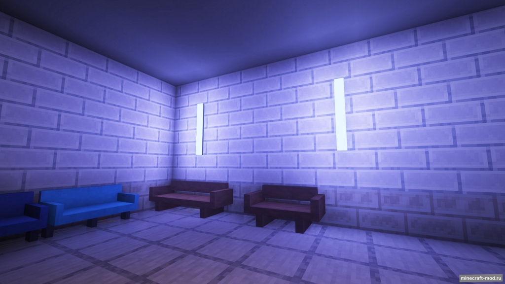 Мод Metro Deco для Minecraft 1.20.4, 1.20.3, 1.20.2,  ...