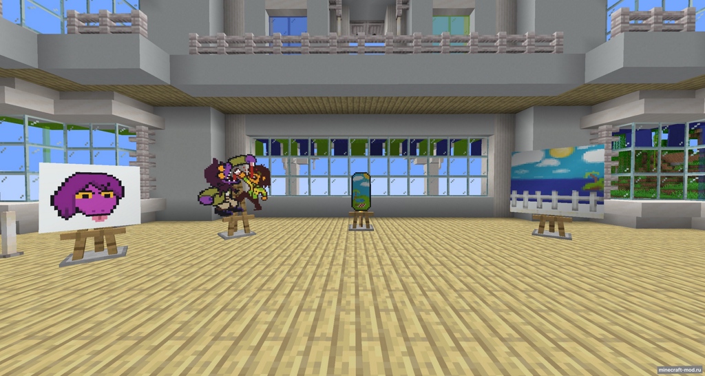 Мод Crazy Painting для Minecraft 1.21.8