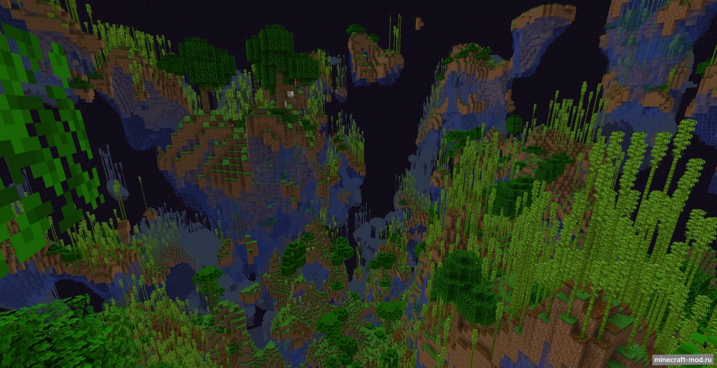 Мод Infinite Dimensions для Minecraft 1.21.1, 1.20.1