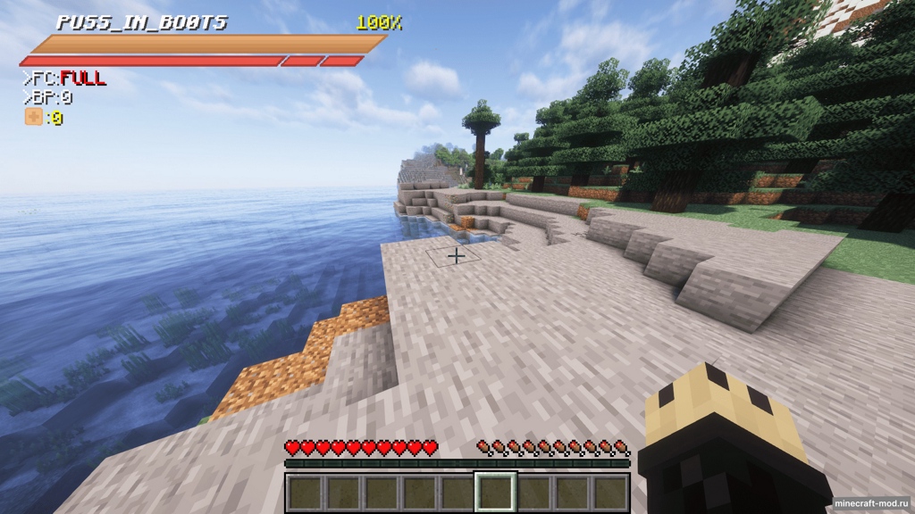 Мод Metal Gear Rising HUD lite для Minecraft 1.20.1