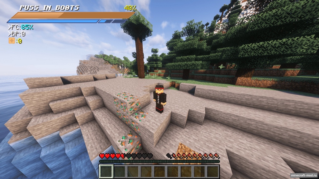 Мод Metal Gear Rising HUD lite для Minecraft 1.20.1