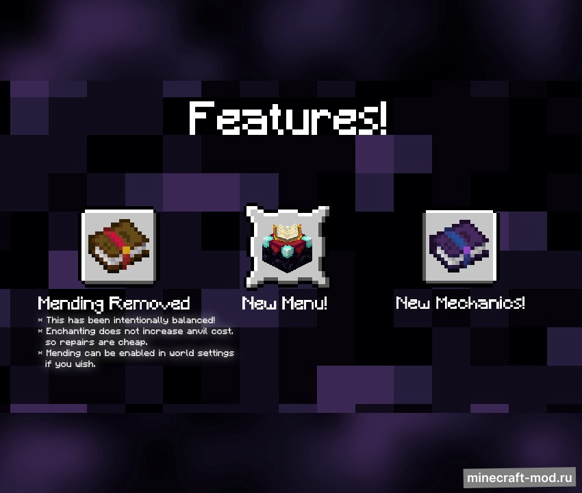 Мод Immersive Enchanting для Minecraft 1.21.1, 1.20.1