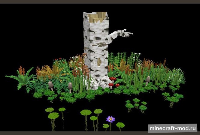Мод Decocraft Nature для Minecraft 1.20.1, 1.19.4, 1.19.2,  ...