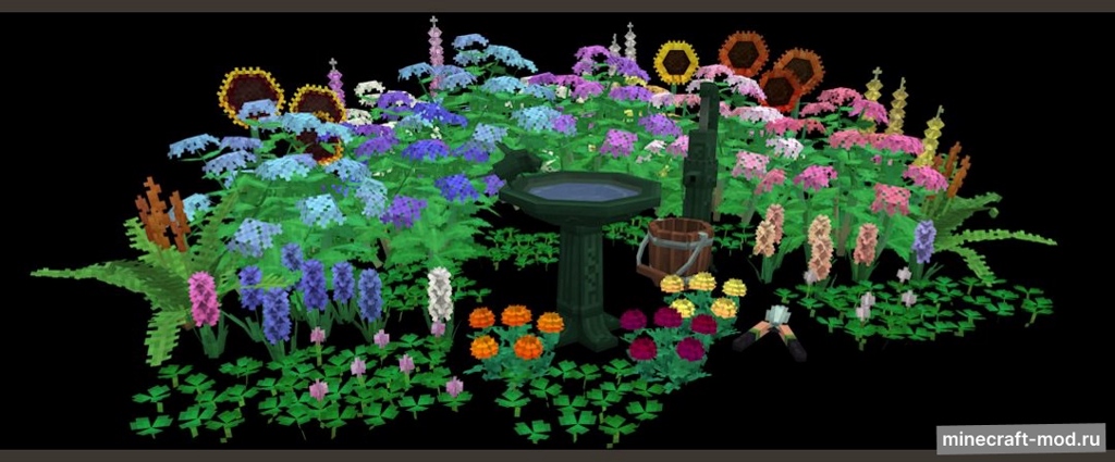 Мод Decocraft Nature для Minecraft 1.20.1, 1.19.4, 1.19.2,  ...