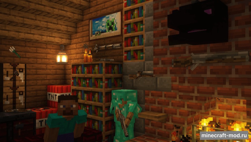 Мод Vanilla Animated Guns для Minecraft 1.20.1, 1.19.4