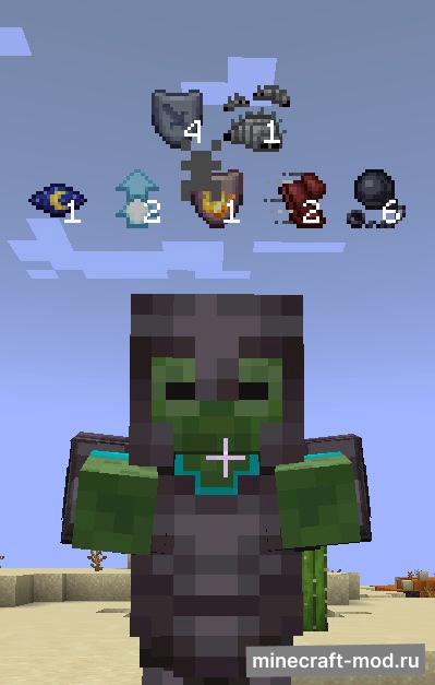 Мод Effect Display для Minecraft 1.21.1