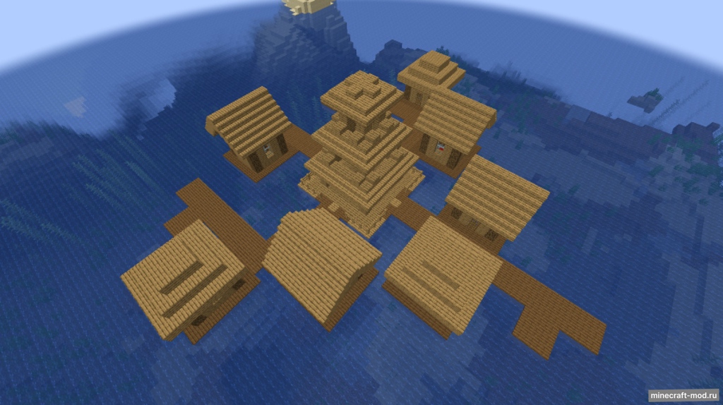 Мод OceanVillage для Minecraft 1.20.1