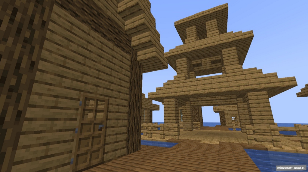 Мод OceanVillage для Minecraft 1.20.1