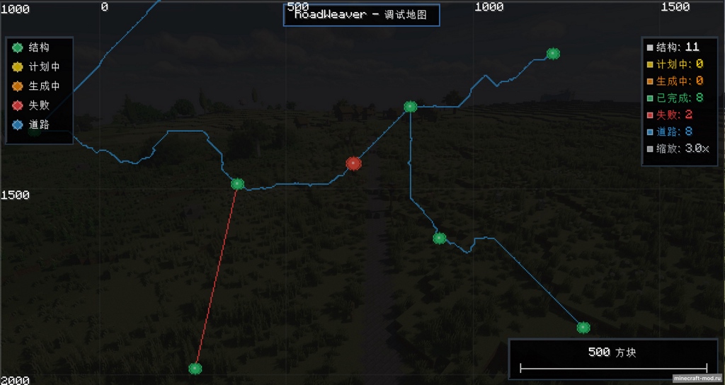 Мод RoadWeaver для Minecraft 1.21.7, 1.21.6, 1.21.4,  ...