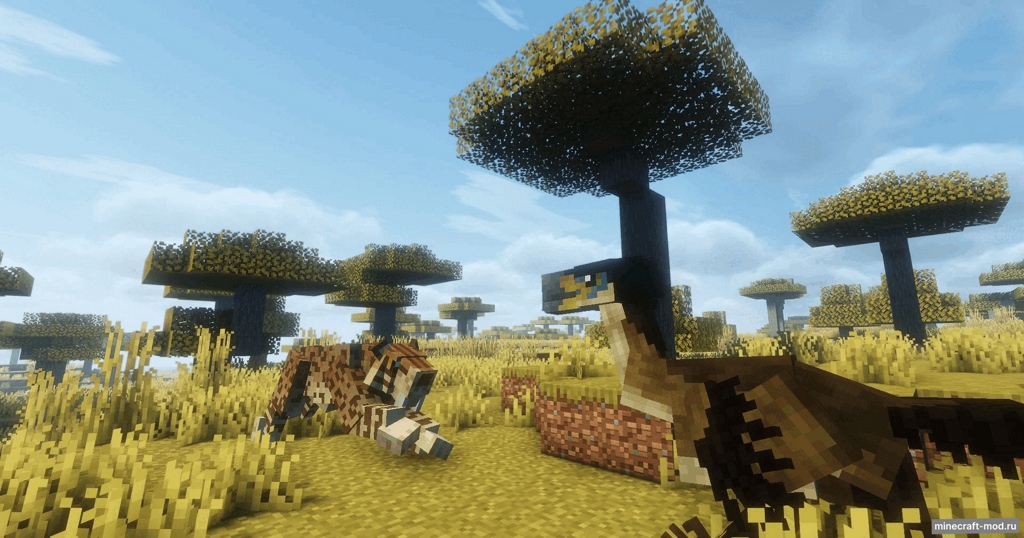 Мод Fossils and Archeology: Revival для Minecraft 1.20.1, 1.19.4, 1.19.3,  ...