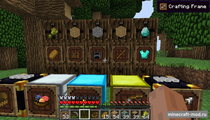 Мод Super Crafting Frame для Minecraft 1.11, 1.10.2, 1.10,  ...