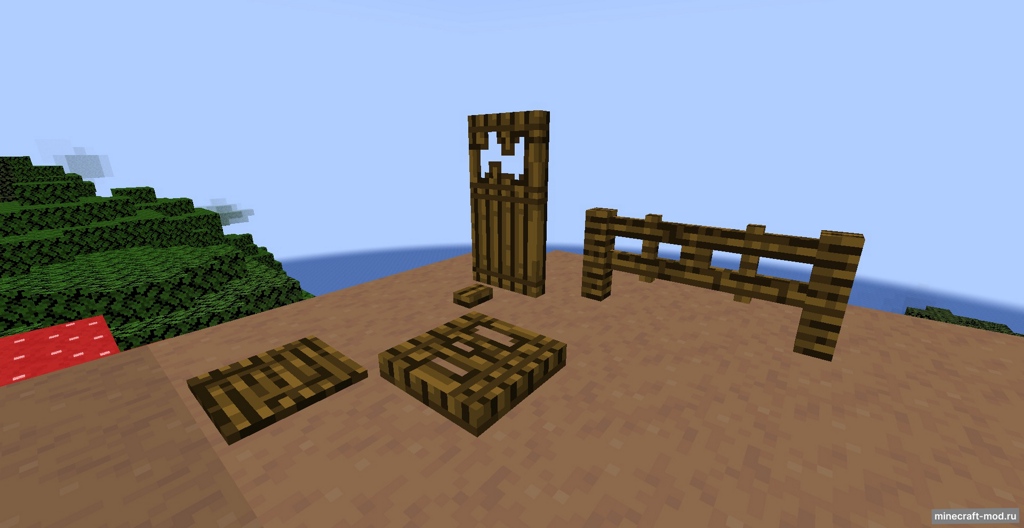 Мод Spare Planks для Minecraft 1.21.1