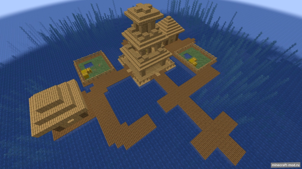 Мод OceanVillage для Minecraft 1.20.1