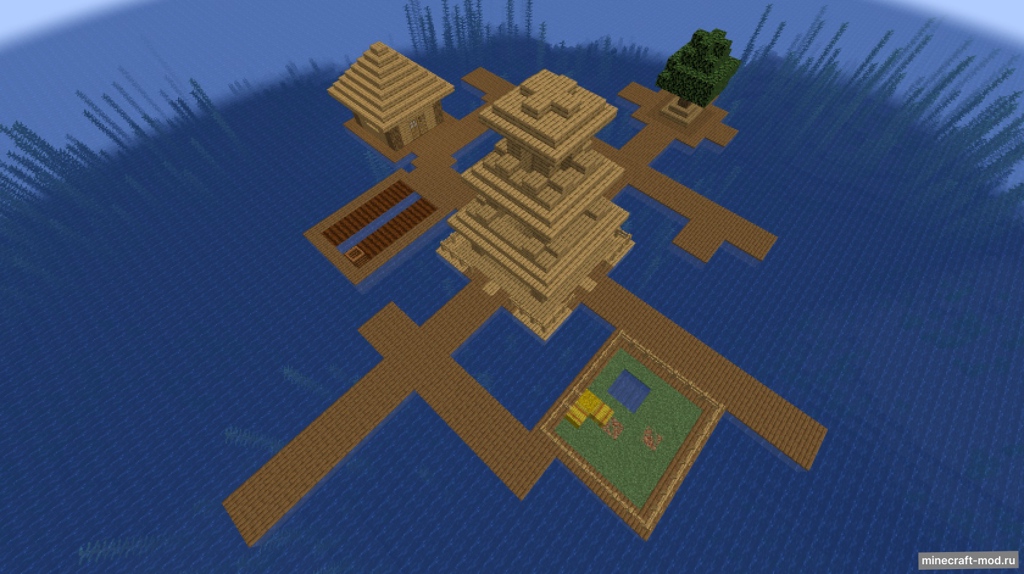 Мод OceanVillage для Minecraft 1.20.1