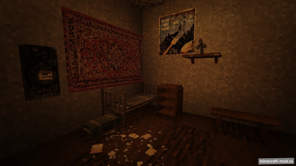 Мод Stalker decorations для Minecraft 1.20.1